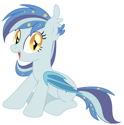 Size: 1122x1129 | Tagged: safe, artist:owlity, derpibooru import, oc, oc:star struck, bat pony, 2019 community collab, derpibooru community collaboration, female, looking at you, mare, simple background, solo, transparent background