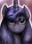 Size: 1744x2400 | Tagged: safe, artist:selenophile, princess luna, alicorn, pony, bedroom eyes, blushing, cute, full face view, looking at you, portrait, smiling, smiling at you, solo