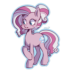 Size: 1073x1019 | Tagged: safe, artist:spetu, derpibooru import, oc, oc:claudia pie, earth pony, pony, female, mare, parent:pinkie pie, parent:star swirl the bearded, simple background, solo, transparent background