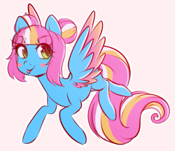 Size: 641x554 | Tagged: safe, artist:fluffymaiden, derpibooru import, oc, oc only, oc:raspberry sherbet, pegasus, pony, :p, female, mare, silly, solo, tongue out