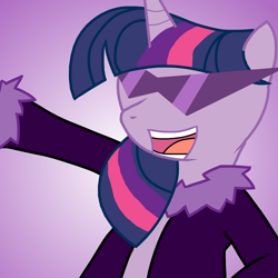 Size: 2000x2000 | Tagged: safe, artist:iyatsu, twilight sparkle, avatar, high res, icon, row row fight tha powah