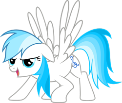 Size: 970x823 | Tagged: safe, artist:snowy-arc, derpibooru import, oc, oc:lesa castle, pegasus, pony, female, mare, simple background, solo, transparent background