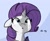 Size: 771x632 | Tagged: safe, artist:tjpones, derpibooru import, edit, edited edit, rarity, pony, unicorn, blushing, bust, circle game, cropped, edit of an edit of an edit, female, frown, horn, jewelry, mare, offscreen character, ok hand sign, open mouth, shocked, solo, when you see it, wide eyes, 👌