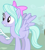 Size: 255x283 | Tagged: safe, flitter, pegasus, pony, female, hair bow, mare, note, reaction image, smiling, wings