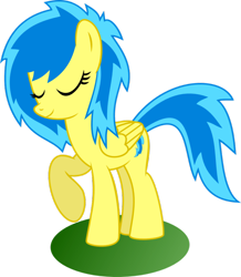 Size: 834x958 | Tagged: safe, artist:ulyssesgrant, oc, oc only, oc:blueberry blitz, pegasus, pony, cute, simple background, solo, transparent background, vector