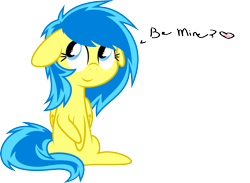 Size: 4274x3130 | Tagged: safe, artist:blueblitzie, oc, oc only, oc:blueberry blitz, pegasus, pony, heart, simple background, solo, transparent background, vector