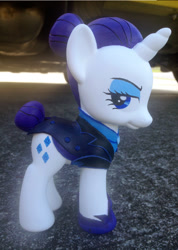 Size: 726x1022 | Tagged: safe, artist:alicornparty, rarity, alternate timeline, custom, irl, night maid rarity, nightmare takeover timeline, photo, toy