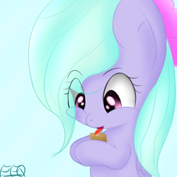 Size: 900x900 | Tagged: safe, artist:freefraq, flitter, pegasus, pony, 30 minute art challenge, female, filly, mare