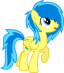 Size: 3175x3615 | Tagged: safe, artist:blueblitzie, oc, oc only, oc:blueberry blitz, pegasus, pony, simple background, solo, transparent background, vector