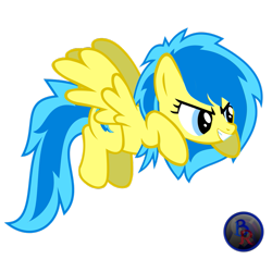 Size: 917x872 | Tagged: safe, artist:mlpblueray, oc, oc only, oc:blueberry blitz, pegasus, pony, simple background, solo, transparent background, vector