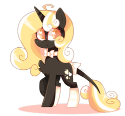 Size: 2937x2713 | Tagged: safe, artist:shyshella, derpibooru import, oc, oc only, oc:colena, pony, unicorn, chest fluff, clothes, digital art, female, mare, simple background, socks, solo, transparent background