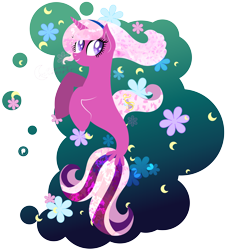 Size: 9218x10148 | Tagged: safe, artist:illumnious, derpibooru import, oc, oc only, oc:flares midnight, pony, seapony (g4), unicorn, absurd resolution, female, mare, seaponified, simple background, solo, species swap, transparent background, vector