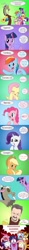 Size: 1057x8982 | Tagged: safe, artist:doublewbrothers, applejack, discord, fluttershy, pinkie pie, rainbow dash, rarity, twilight sparkle, twilight sparkle (alicorn), alicorn, draconequus, earth pony, human, pegasus, pony, unicorn, :o, angry, bipedal, blushing, body horror, comic, cute, dialogue, dilated pupils, eye shimmer, eyes closed, female, floppy ears, fluttercat, flutterpet, fluttershy wants to be a pet, frown, glare, happy, hoof over mouth, horrified, john de lancie, lidded eyes, magic, male, mane six, mare, open mouth, pointing, q, raised eyebrow, rearing, sad, screaming, self-conscious, shyabetes, smiling, smirk, speech bubble, spread wings, teasing, this will end in tears, this will end in therapy, tongue out, wat, wide eyes, wingding eyes, wings