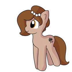 Size: 825x825 | Tagged: safe, artist:tjpones, oc, oc only, oc:brownie bun, earth pony, pony, horse wife, female, mare, plushie, simple background, solo, white background