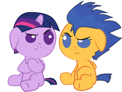 Size: 1212x916 | Tagged: dead source, safe, artist:aetherlordignus, derpibooru exclusive, flash sentry, twilight sparkle, twilight sparkle (alicorn), alicorn, pony, baby, baby pony, babylight sparkle, colt, female, filly, foal, mare, simple background, transparent background