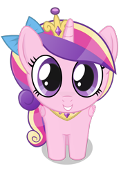 Size: 1458x2083 | Tagged: safe, artist:negasun, princess cadance, alicorn, pony, cute, cutedance, filly, solo