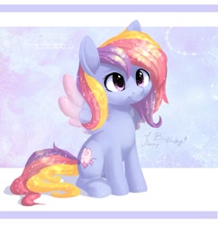 Size: 1023x1057 | Tagged: safe, artist:locksto, oc, oc only, oc:glittering cloud, pegasus, pony, solo