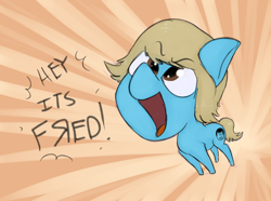 Size: 1280x950 | Tagged: safe, artist:marsminer, cute, fred, fred figglehorn, ponified, solo