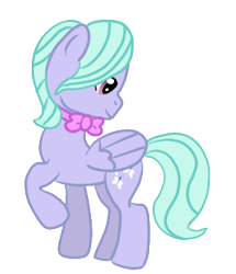 Size: 300x349 | Tagged: safe, artist:luckygirl88, flitter, pegasus, pony, female, mare, rule 63, solo