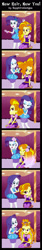 Size: 600x3600 | Tagged: safe, artist:sapphiregamgee, adagio dazzle, rarity, better together, equestria girls, adoragio, alternate hairstyle, carousel boutique, cute, deviantart watermark, female, geode of shielding, magical geodes, obtrusive watermark, reformed, show accurate, watermark