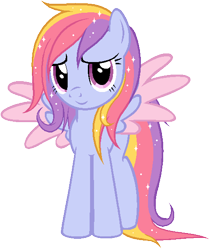 Size: 478x568 | Tagged: safe, artist:necrophilifox, oc, oc only, oc:glittering cloud, pegasus, pony, simple background, solo, transparent background, vector