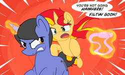 Size: 800x481 | Tagged: safe, artist:sunsetshimmerreallyhatesyou, sunset shimmer, pony, unicorn, female, mare, tumblr