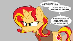 Size: 773x441 | Tagged: safe, artist:sunsetshimmerreallyhatesyou, sunset shimmer, pony, team fortress 2, tumblr