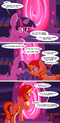 Size: 800x1639 | Tagged: safe, artist:sunsetshimmerreallyhatesyou, sunset shimmer, twilight sparkle, twilight sparkle (alicorn), alicorn, pony, comic, tumblr