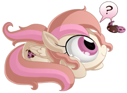 Size: 947x697 | Tagged: safe, artist:berrypawnch, oc, oc only, oc:cuddle bug, pegasus, pony, solo