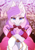 Size: 2480x3508 | Tagged: safe, artist:arctic-fox, derpibooru import, oc, oc only, oc:malina, bat pony, pony, bow, clothes, dress, female, looking at you, maid, mare, pigtails