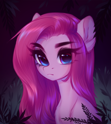 Size: 1290x1444 | Tagged: safe, artist:shenki, derpibooru import, pinkie pie, pony, digital art, looking at you, pinkamena diane pie, solo