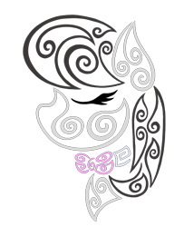 Size: 650x800 | Tagged: safe, artist:dawn-designs-art, derpibooru import, octavia melody, earth pony, pony, abstract, abstract art, bust, digital art, eyes closed, fancy, female, mare, modern art, portrait, simple background, solo, swirls, transparent background