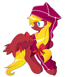 Size: 602x631 | Tagged: safe, artist:cosmichat, oc, oc only, oc:lazy bows, pegasus, pony, clothes, hoodie, simple background, solo, transparent background