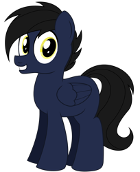Size: 1470x1800 | Tagged: safe, artist:an-tonio, derpibooru exclusive, oc, oc only, oc:shadowmoon, pegasus, pony, 2017 community collab, derpibooru community collaboration, simple background, solo, transparent background, vector