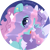 Size: 860x860 | Tagged: safe, artist:sonnatora, derpibooru import, oc, oc:sugar star, pegasus, pony, bust, solo