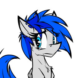 Size: 1235x1235 | Tagged: source needed, safe, artist:ralek, oc, oc only, oc:sapphire sights, pegasus, pony, crying, portrait, solo