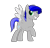 Size: 3088x2960 | Tagged: safe, artist:lazuli, artist:rainbowpawsarts, derpibooru import, oc, oc:alec, pegasus, pony, alternate universe, base used, male, one hoof raised, simple background, transparent background, two toned wings, wings