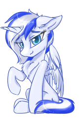 Size: 800x1200 | Tagged: safe, artist:ravistdash, derpibooru exclusive, derpibooru import, oc, oc:ori, alicorn, pony, 2020 community collab, alicorn oc, chest fluff, derpibooru community collaboration, ear fluff, female, looking at you, simple background, sitting, solo, transparent background