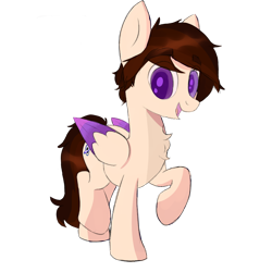 Size: 1200x1200 | Tagged: safe, alternate version, artist:not.interestin, derpibooru import, oc, oc only, oc:softy, pegasus, pony, 2020 community collab, colored wings, derpibooru community collaboration, looking at you, pegasus oc, raised hoof, simple background, solo, transparent background, wings