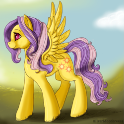 Size: 581x580 | Tagged: safe, artist:silvermoonbreeze, sunny rays, pegasus, pony, solo