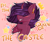 Size: 1920x1700 | Tagged: safe, artist:sailor, derpibooru import, oc, oc:rubellite, unicorn, grin, smiling, text