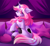 Size: 4284x3943 | Tagged: safe, artist:airiniblock, derpibooru import, oc, pony, unicorn, chest fluff, ear fluff, female, hair over one eye, looking at you, pillow, unshorn fetlocks