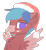 Size: 1196x1294 | Tagged: safe, artist:rhythmpixel, derpibooru import, oc, oc only, pegasus, bust, candy, candy cane, chest fluff, christmas, colored wings, food, hat, holiday, male, portrait, santa hat, simple background, solo, stallion, transparent background, wings