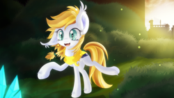 Size: 3840x2160 | Tagged: safe, artist:an-m, oc, oc only, oc:florence, bat pony, pony, solo