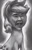 Size: 3300x5100 | Tagged: safe, artist:verulence, applejack, earth pony, pony, face swap, israel kamakawiwoʻole, monochrome, smiling, wat