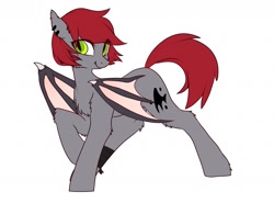 Size: 1280x946 | Tagged: safe, artist:swaybat, oc, oc:swaybat, bat pony, pony, solo