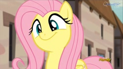 Size: 1433x806 | Tagged: safe, screencap, fluttershy, pegasus, pony, the cutie map, cute, faic, female, mare, shyabetes, smiling