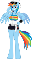 Size: 1956x3554 | Tagged: safe, artist:blmn564, derpibooru import, rainbow dash, anthro, breasts, rainboob dash