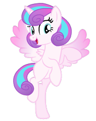 Size: 651x820 | Tagged: safe, artist:lyrica-clef, princess flurry heart, spoiler:s06, blank flank, older, simple background, solo, transparent background, wings