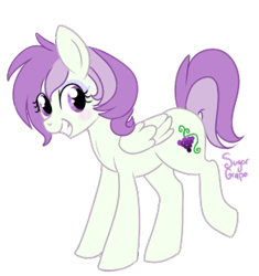 Size: 290x309 | Tagged: safe, artist:lulubell, derpibooru import, sugar grape, simple background, transparent background